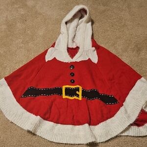 Love By Design Red and White Hooded Sweater